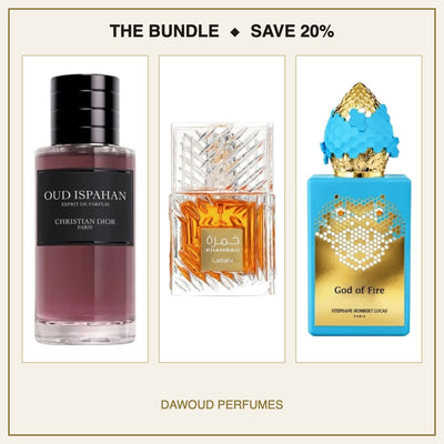 Oud Ispahan + Khamrah + God of Fire Bundle