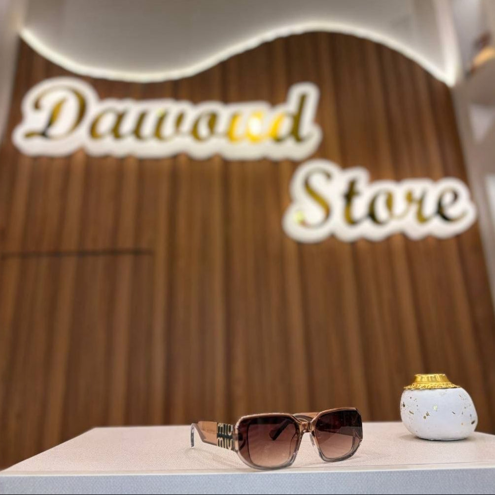 Rose Luxe Oversized Sunglasses – Brown Gradient