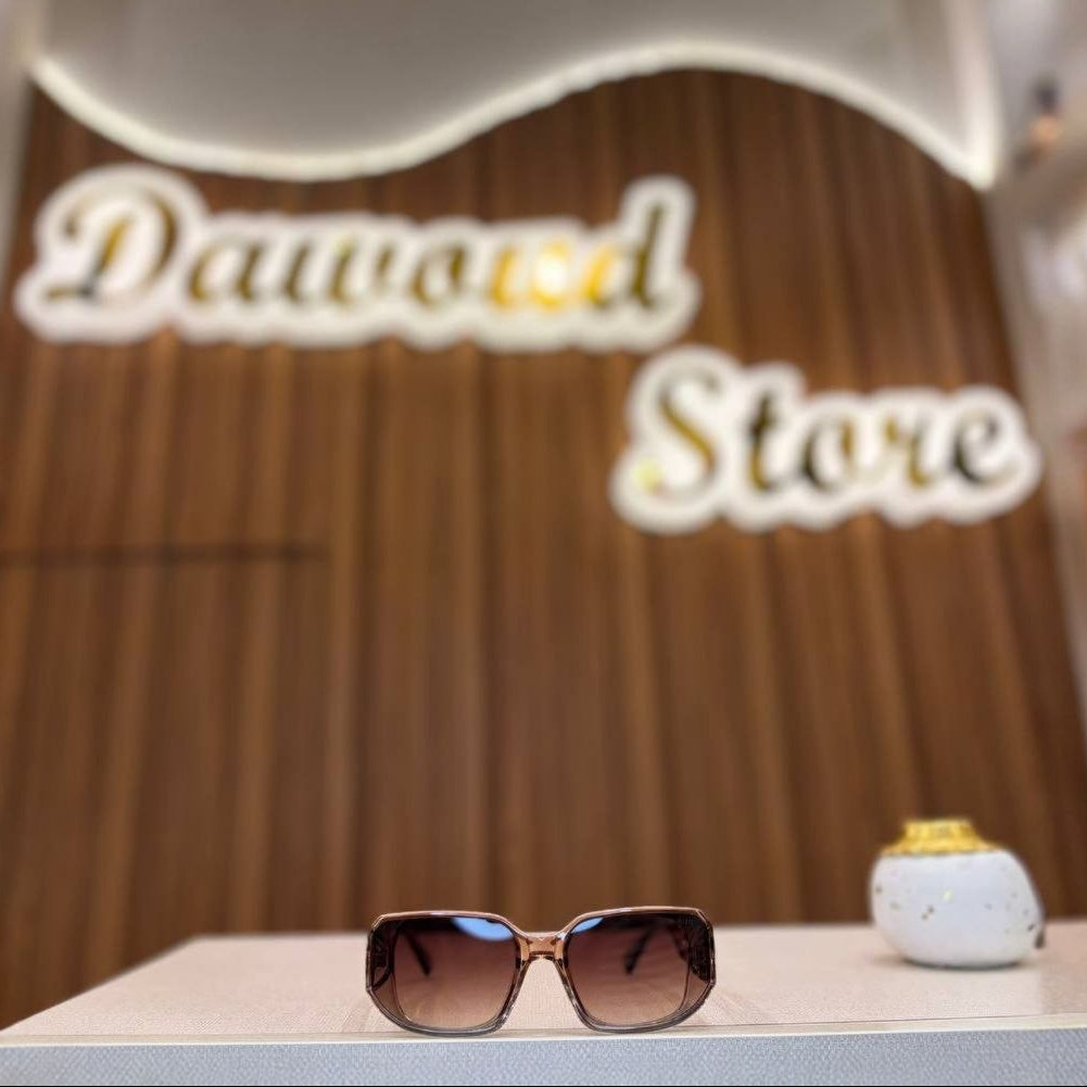 Rose Luxe Oversized Sunglasses – Brown Gradient