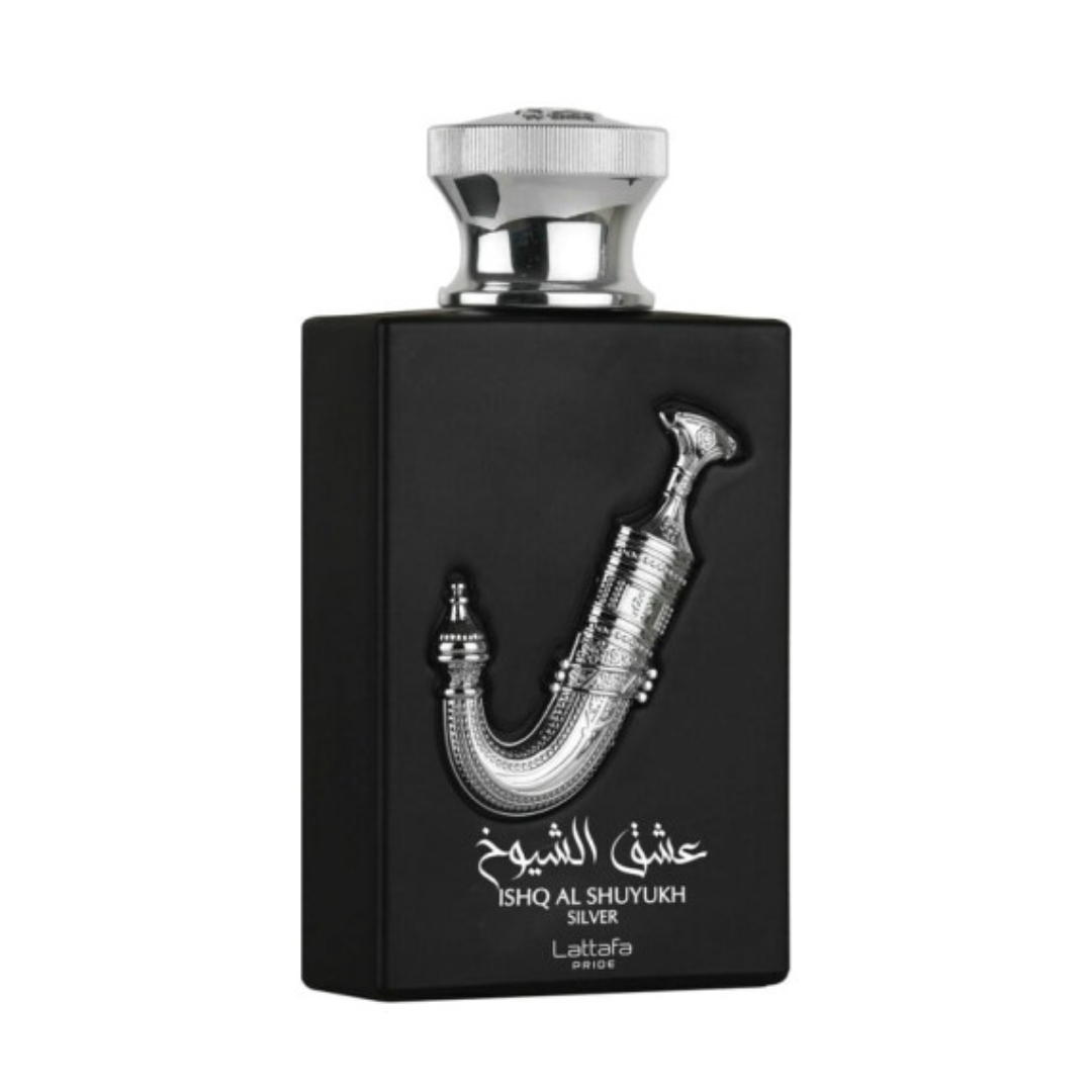 Ishq Al Shuyukh Silver Lattafa Perfumes