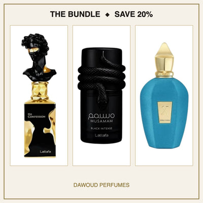 His Confession + Musamam Black Intense + Xerjoff Erba Pura Bundle
