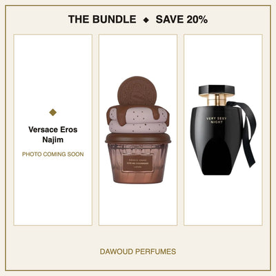 Versace Eros Najim + Cookie Crave Give Me Gourmand + Victoria's Secret Night Bundle